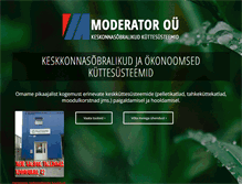 Tablet Screenshot of moderator.ee