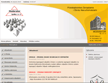 Tablet Screenshot of moderator.org.pl